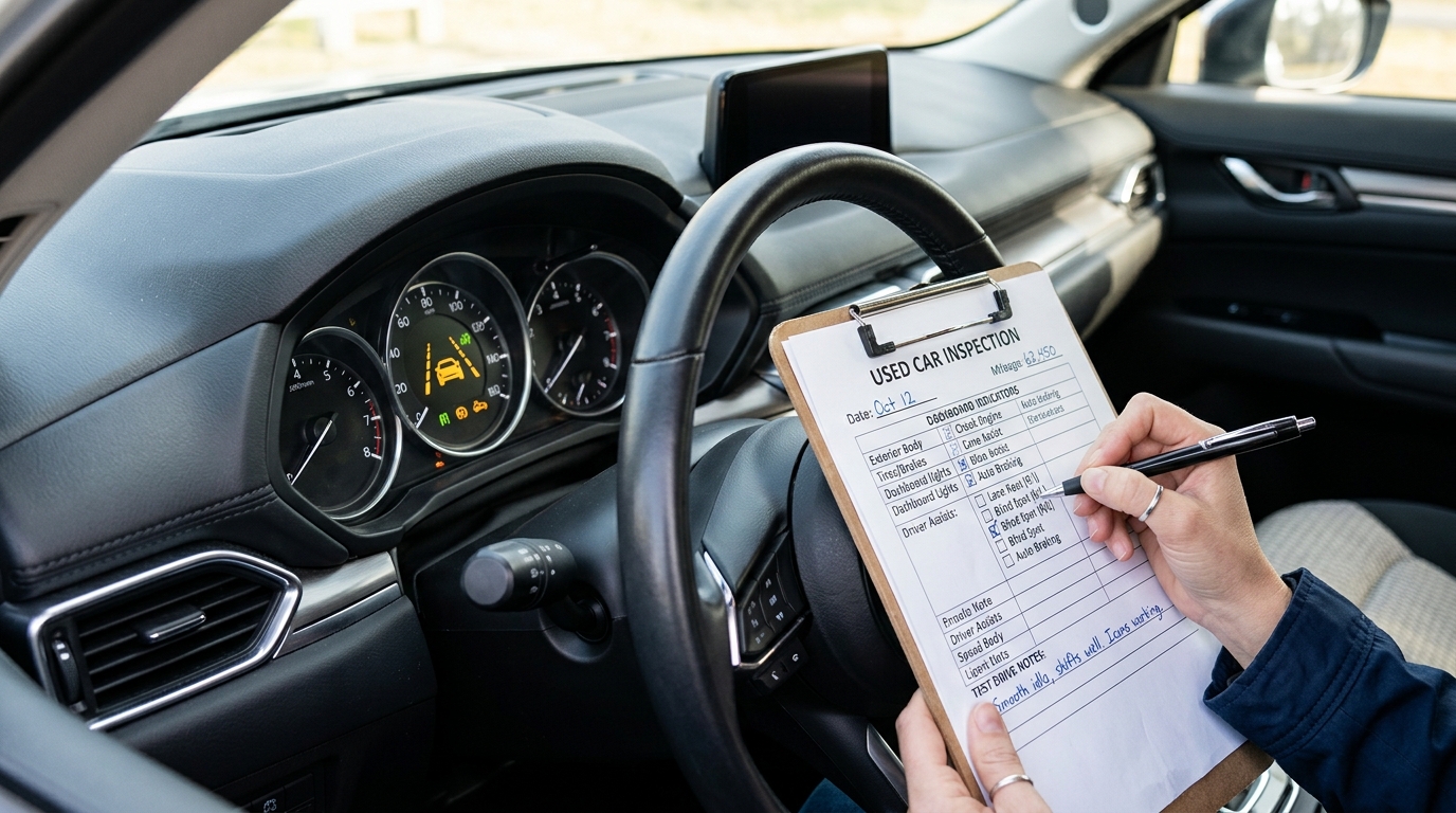 dashboard driver-assistance feature checklist