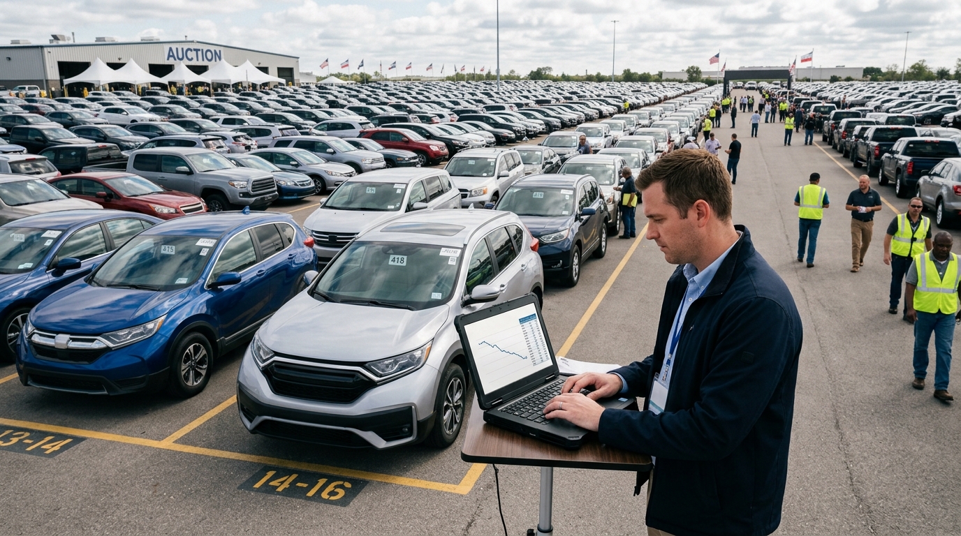 Wholesale used car prices declining in July 2026